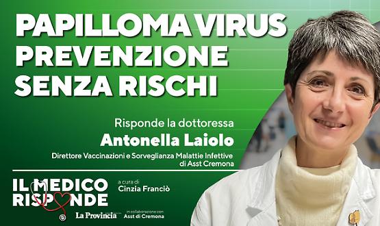 Papilloma virus: vaccino e prevenzione al centro
