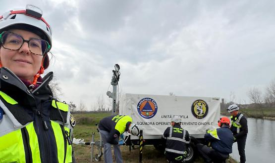 Argine del Serio sotto osservazione: Protezione civile in campo per testare la risposta alle emergenze