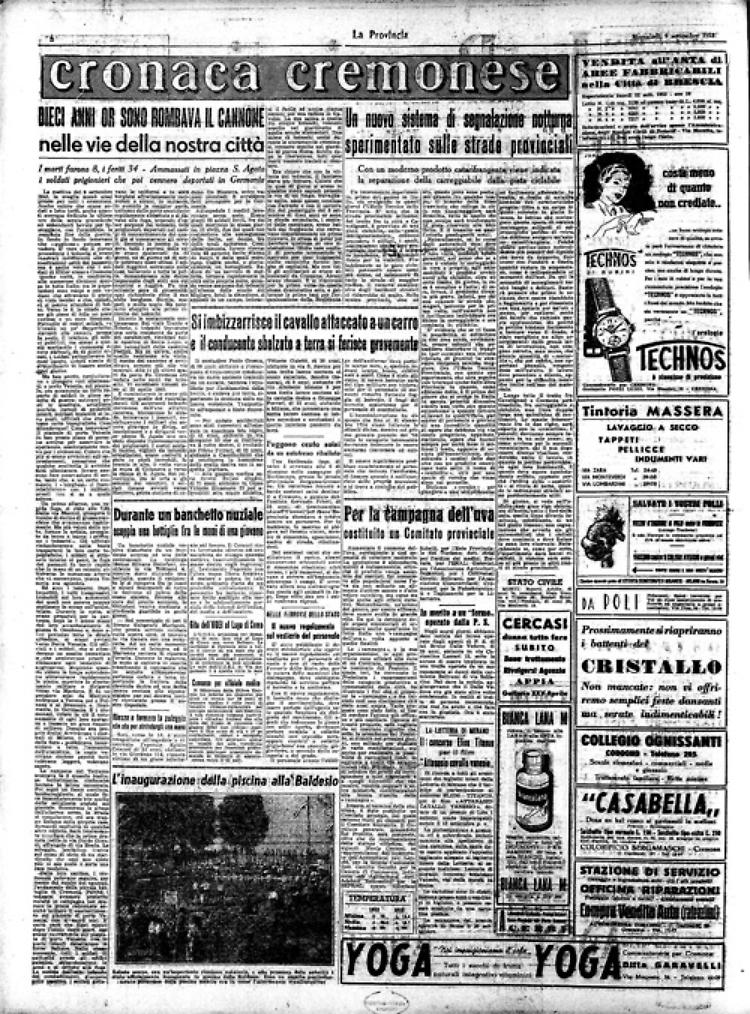 9 settembre, l'annuncio della resa: dieci anni dopo