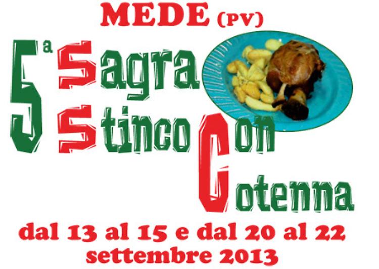 A Mede (Pv) la Sagra dello stinco con cotenna