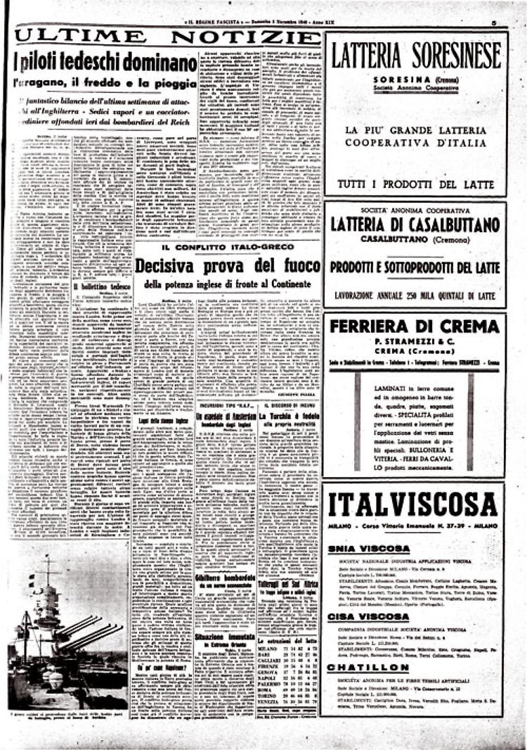Inarrestabile l'avanzata nazista. L'Italia prova con la Grecia