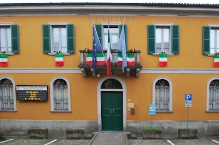 Il palazzo municipale di Trescore Cremasco