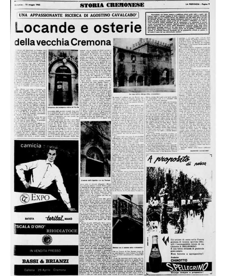 Locande e osterie della vecchia Cremona