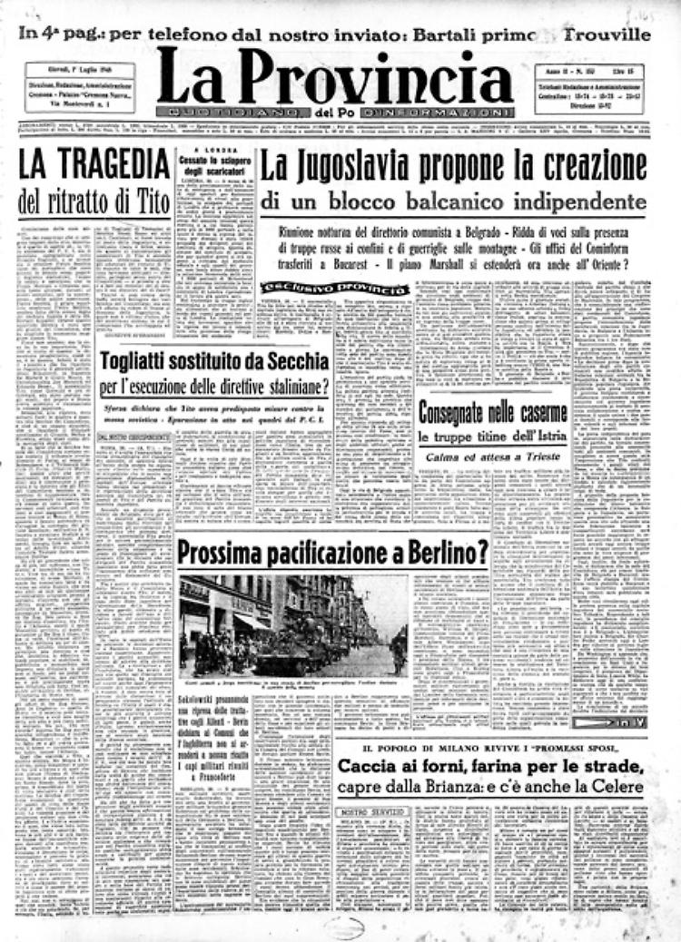 "Il grigio squallido tenebroso senatore Pietro Secchia" 