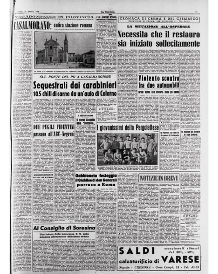 Casalmorano antica stazione romana