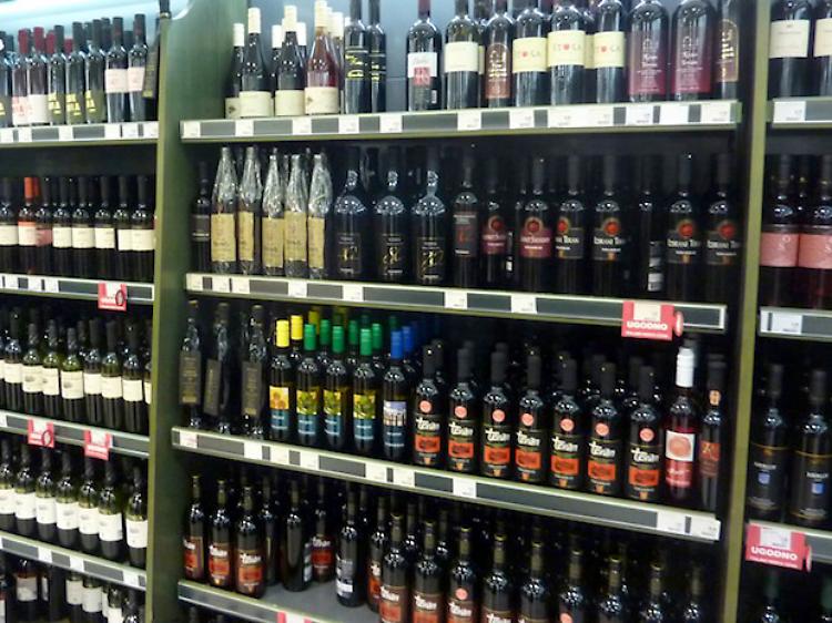 In aumento le vendite di vino nei supermercati