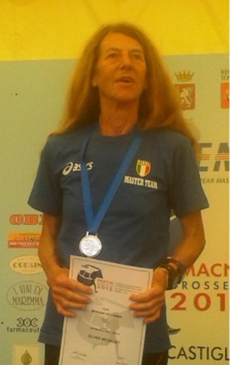 Argento europeo per Giovanna Mondini