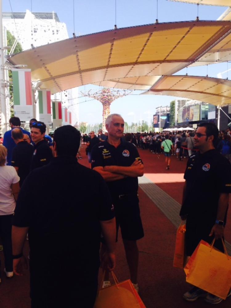 La Vanoli Cremona a Expo 2015
