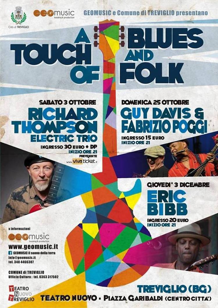 A Touch of Blues & Folk: grandi stelle a Treviglio(Bg)