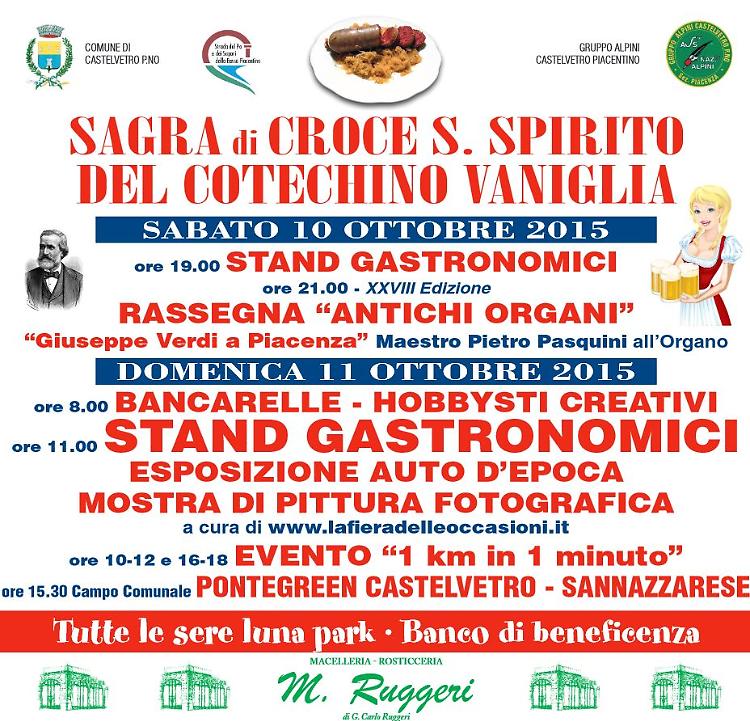 Sagra del cotechino vaniglia a Castelvetro Piacentino