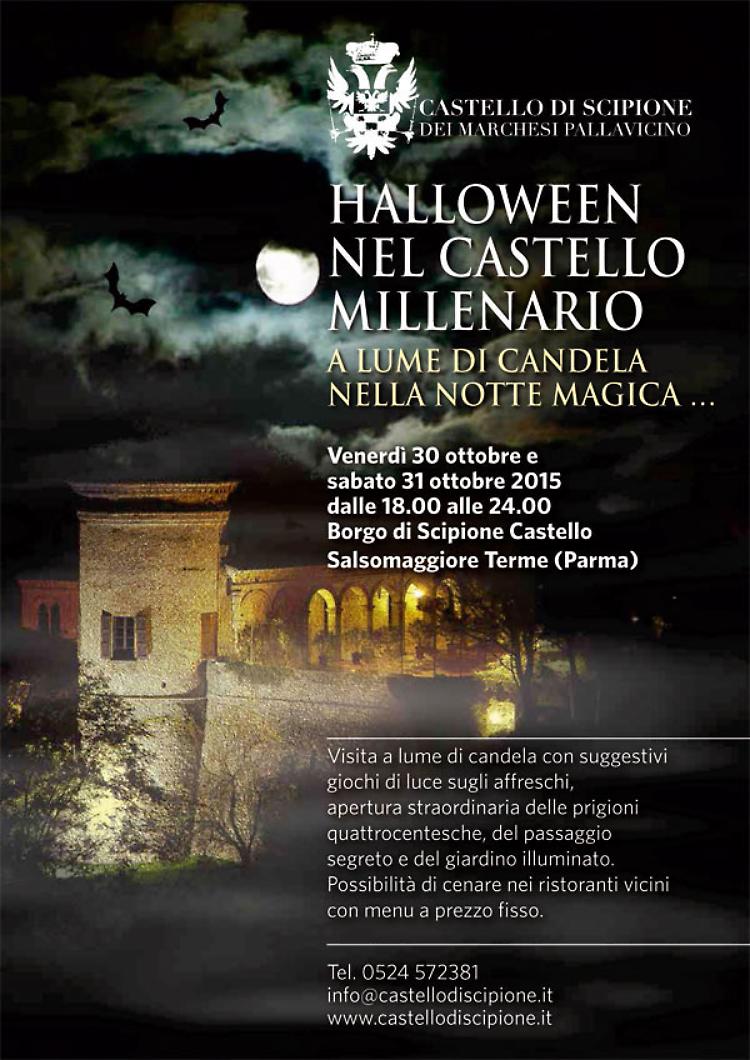 Halloween nel Castello di Scipione: a lume di candela nella Notte Magica…