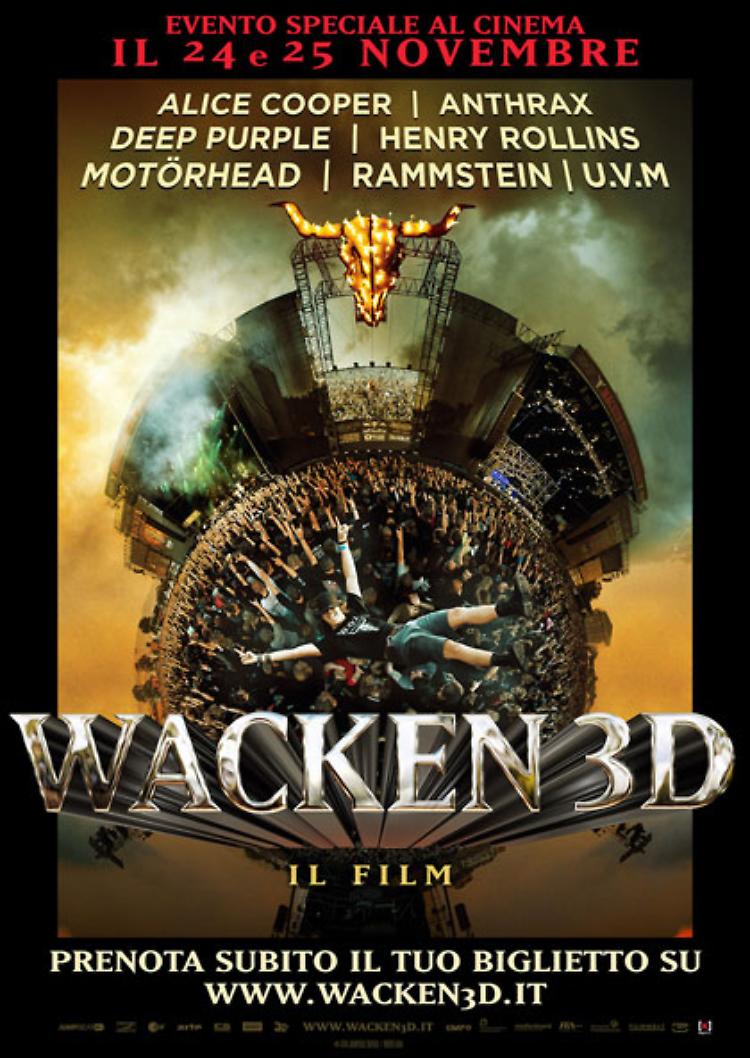 Wacken 3D, il concerto metal al CremonaPo mercoledì 25 novembre