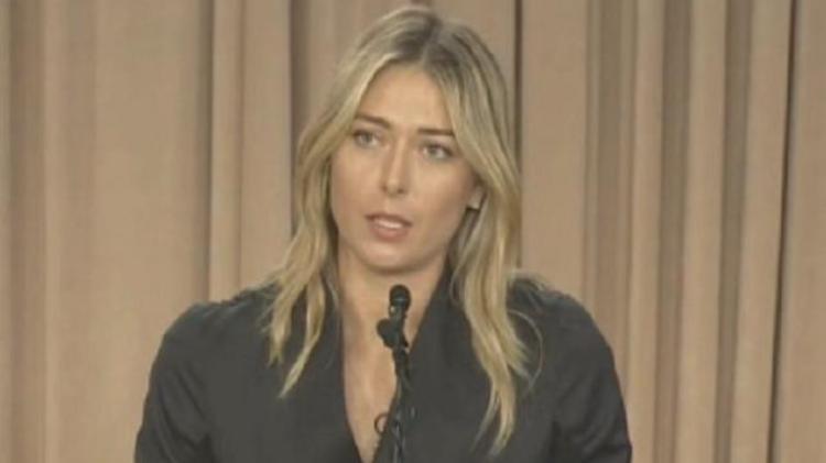 Australian Open, Sharapova: "Ho fallito il test antidoping"