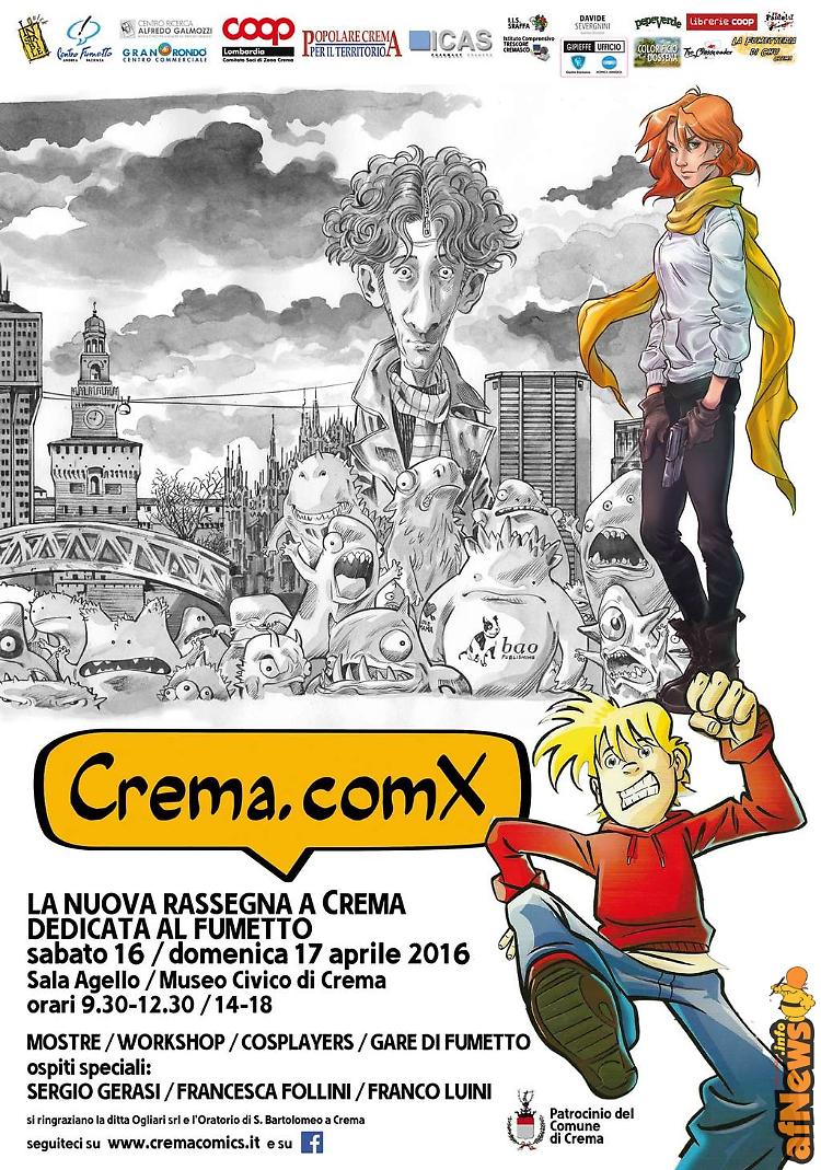  ‘Crema.comX’,  I fumetti sbarcano al museo