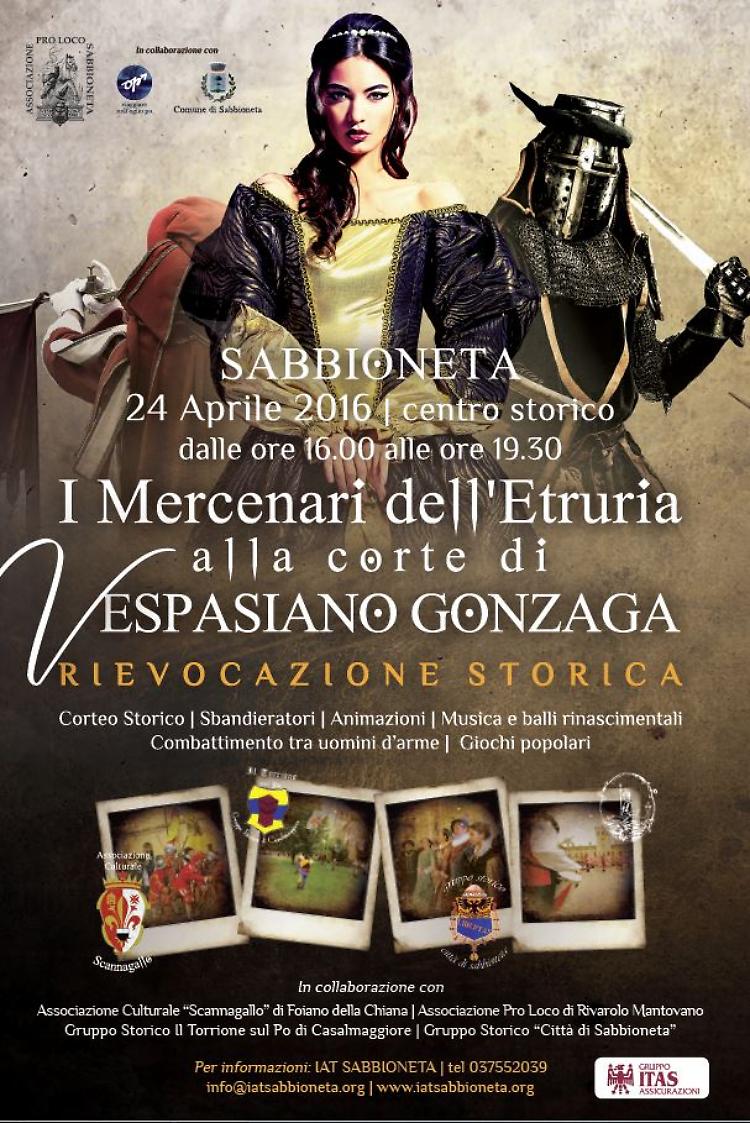 Grande rievocazione storica  a Sabbioneta il 24
