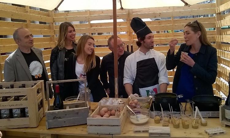 Tessa Gelisio star alla Festa del Lambrusco