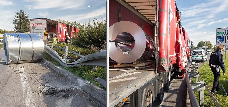 Coil sulla carreggiata, tangenziale in tilt