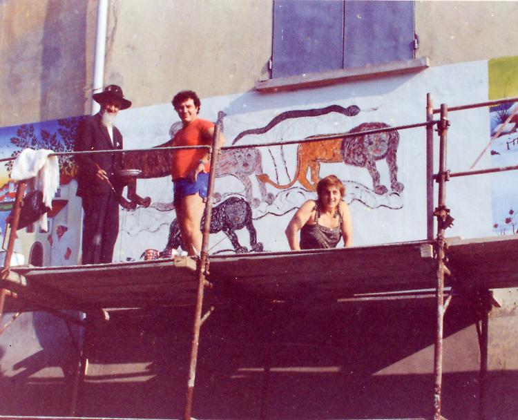 L'artista Ghizzardi star a Boretto, Viadana lo dimentica