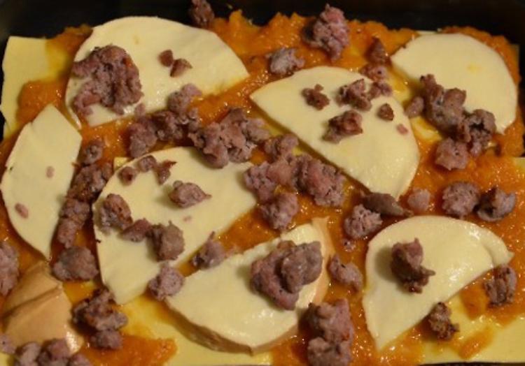 LA RICETTALasagne con la zucca
