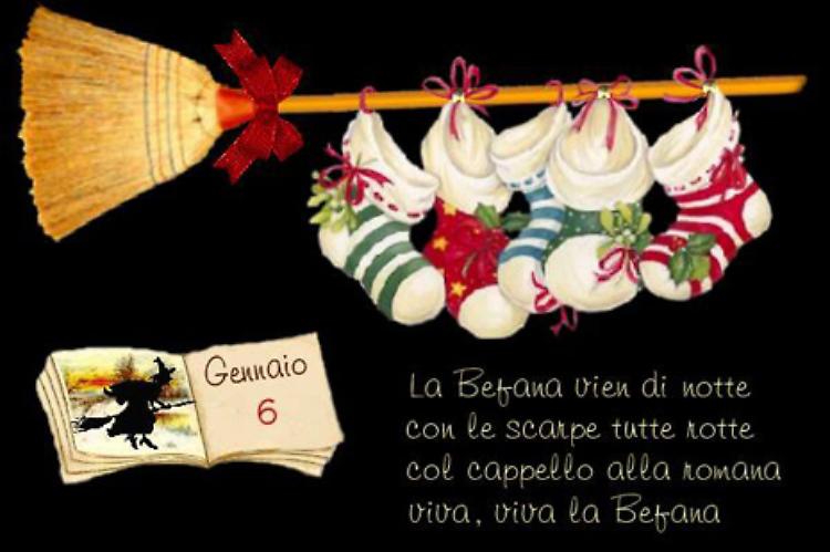 La Befana arriva alle 14,30 al Relais Convento