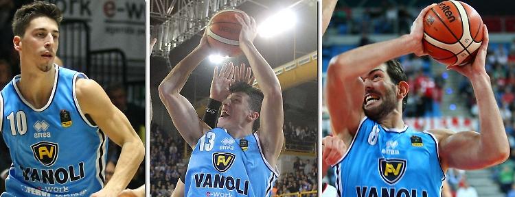 Tre giocatori della Vanoli convocati in Azzurro