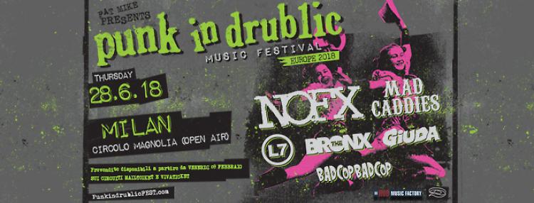 Per la prima volta in Italia il 'Punk in Drublic Music Festival'