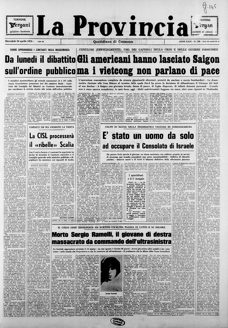Gli americani lasciano Saigon