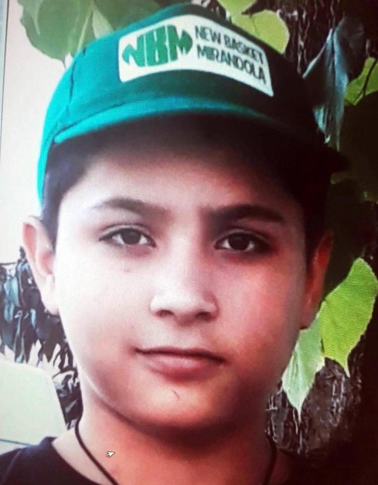 Mirandola, 11enne scomparso: diffusa foto