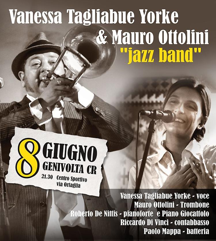 Concerto della jazz band di Mauro Ottolini e Vanessa Tagliabue Yorke