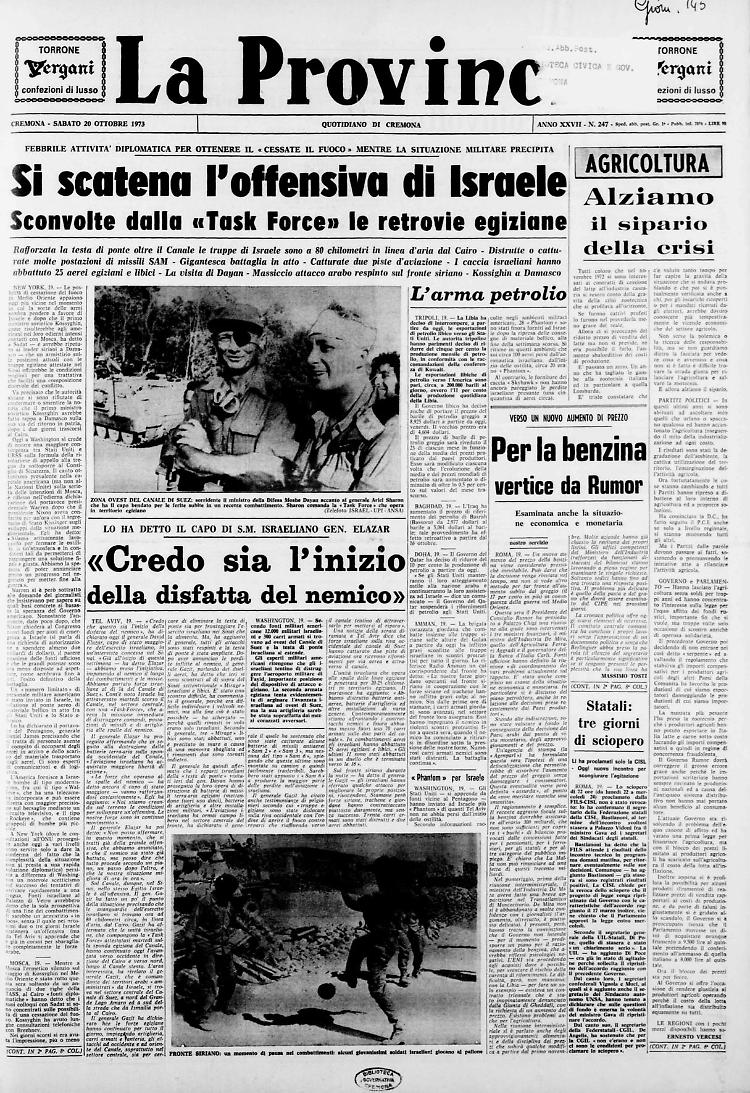 Si scatena l'offensiva di Israele. Sconvolte dalla «Task Force» le retrovie egiziane