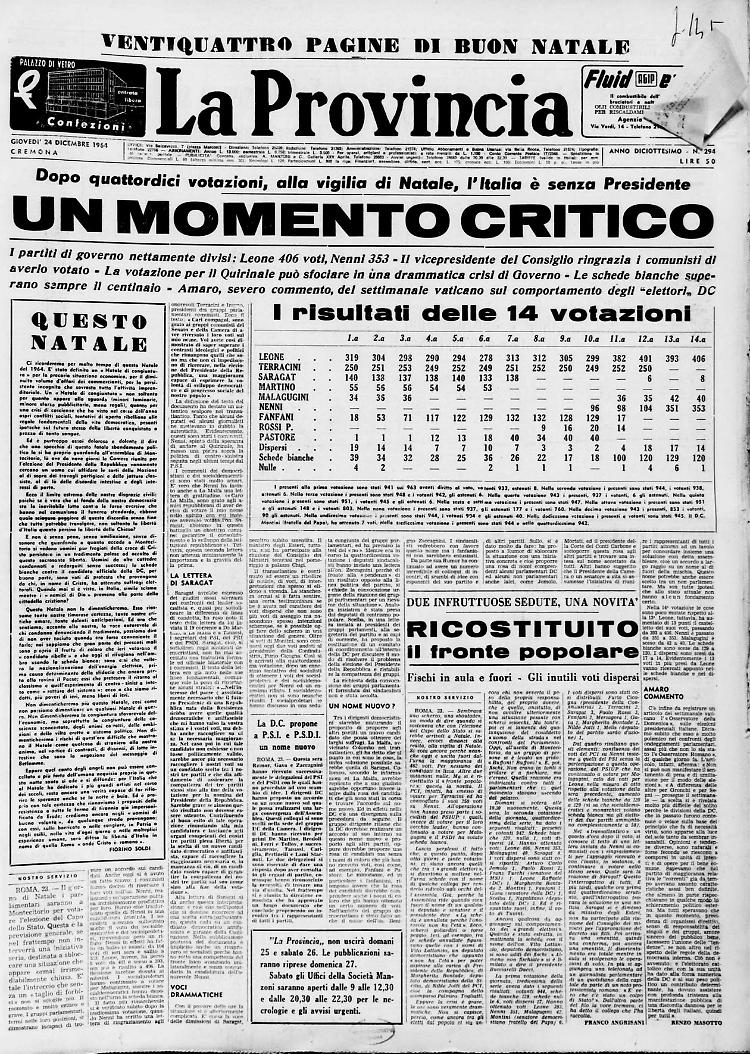 Un momento critico