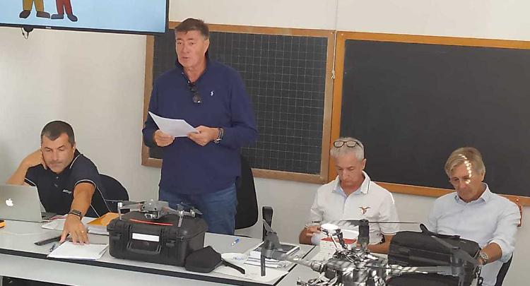 Droni, aula piena e tanto interesse