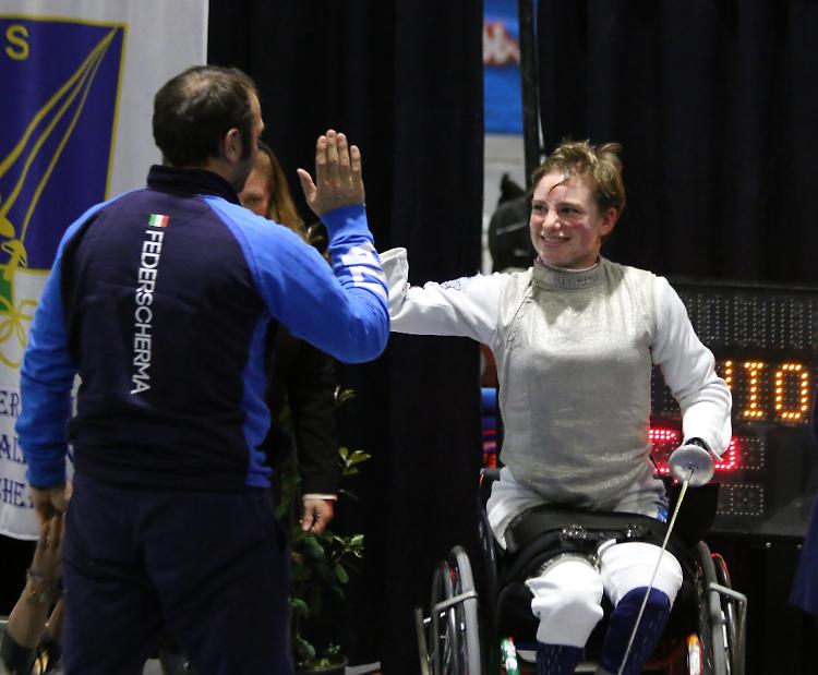 Scherma, mondiali paralimpici: Vio d'oro nel fioretto