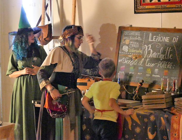 Villa Medici del Vascello come il castello di Hogwarts