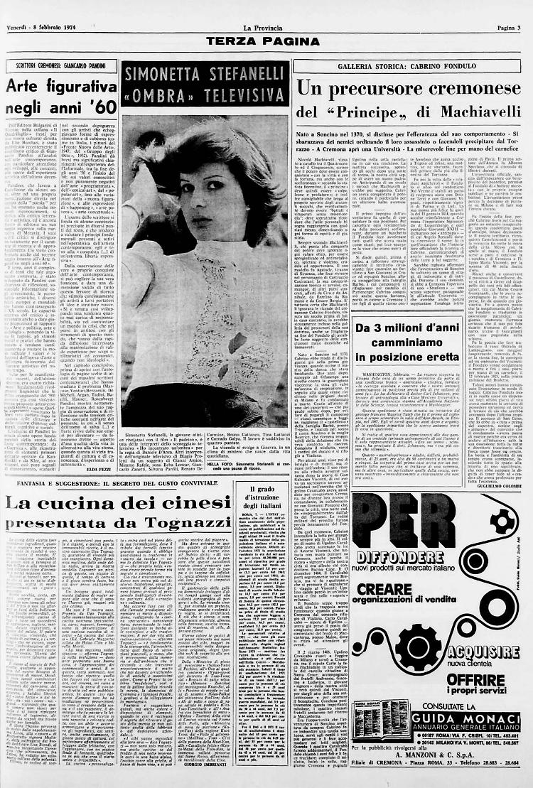 Un precursore cremonese del "Principe,, di Machiavelli