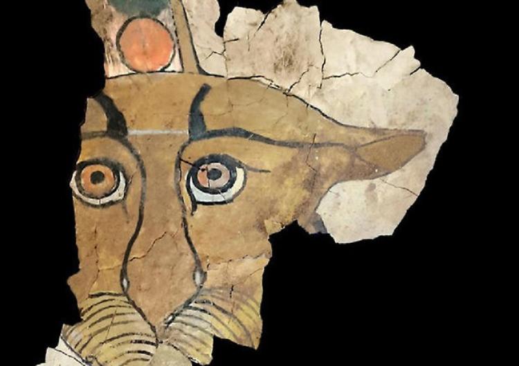 Leopardo guardiano di mummie, scoperto in una tomba egizia