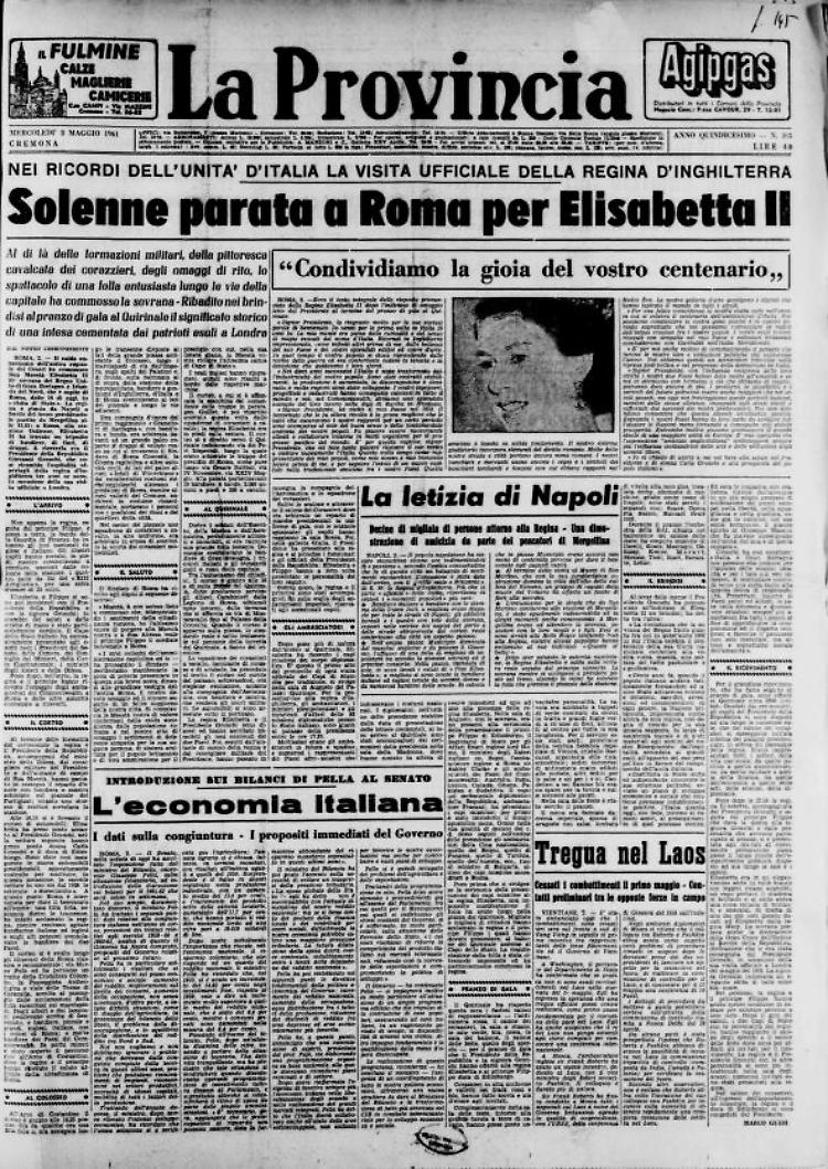 Solenne parata a Roma per Elisabetta II
