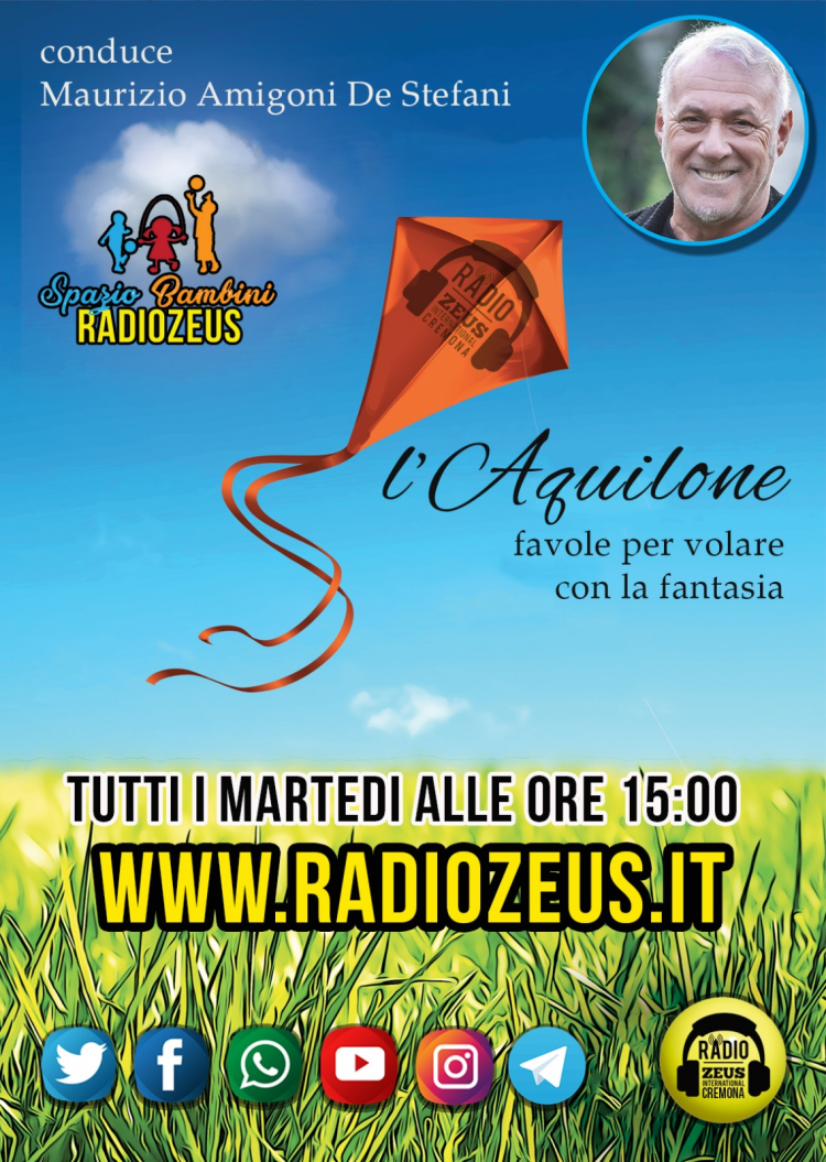 'L'Aquilone' di Radio Zeus: in onda marted&igrave; 12 maggio alle ore 15