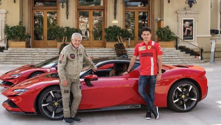 F1: Leclerc gira cortometraggio in giorno Gp Monaco annullato