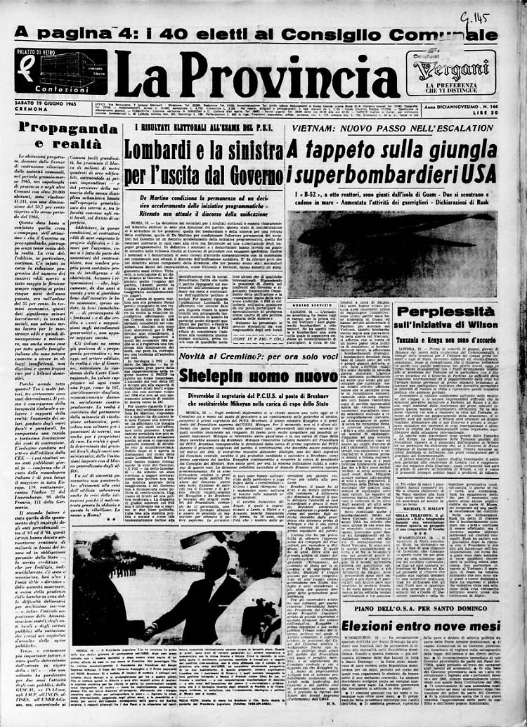 Guerra del Vietnam: scagliati 30 B-52 sul Sud del Paese 