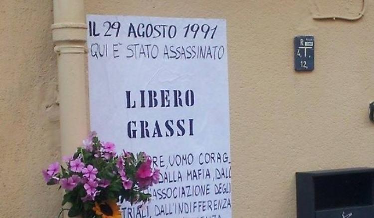 Mafia, Palermo ricorda Libero Grassi  