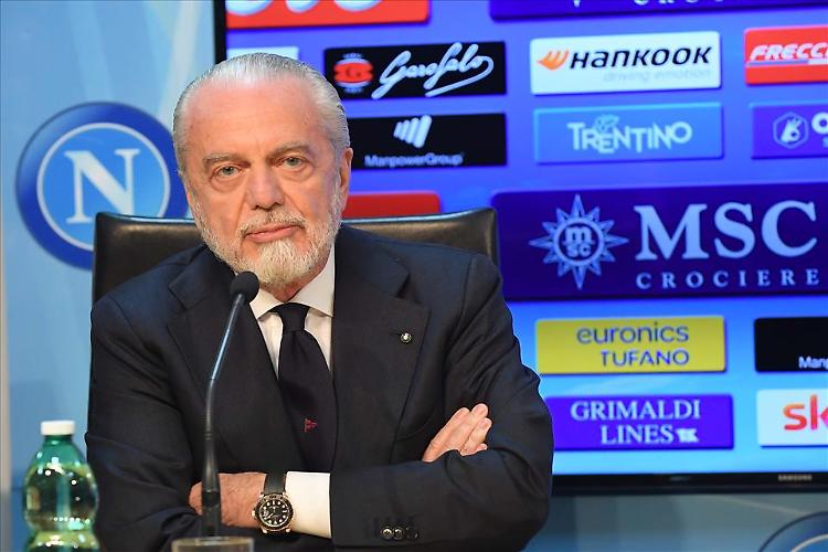 Covid, positivo presidente del Napoli De Laurentiis
