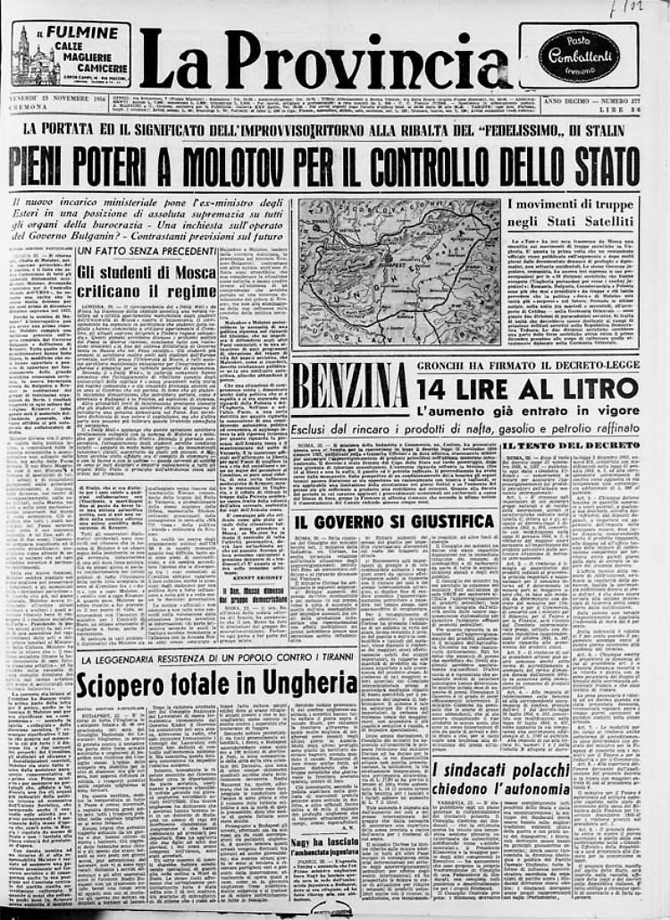 Pieni poteri a Molotov per il controllo dello Stato