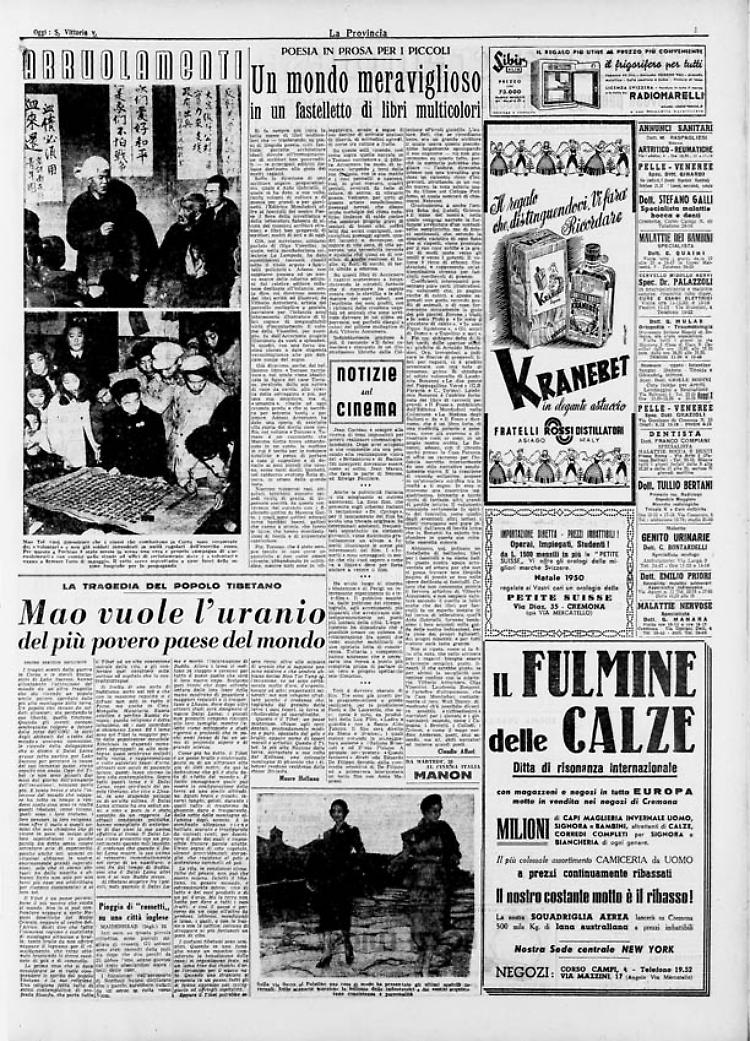 La tragedia del popolo tibetano