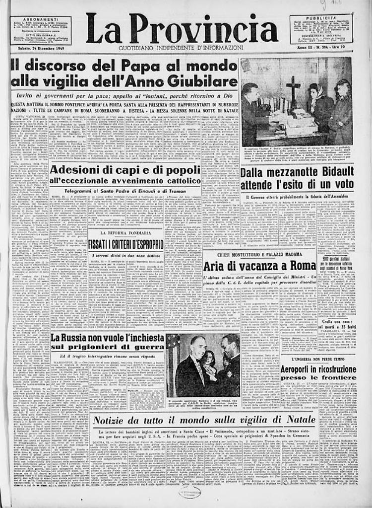 Notizie da tutto il mondo sulla vigilia di Natale