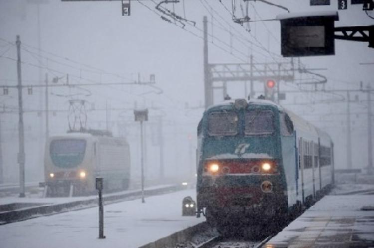 Ghiaccio, treni cancellati sulla Cremona-Fidenza