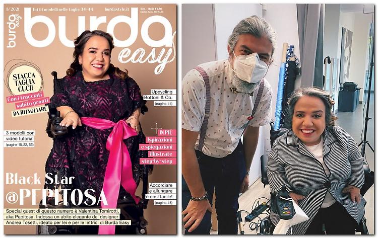 Andrea Tosetti Collection firma la copertina della rivista Burda