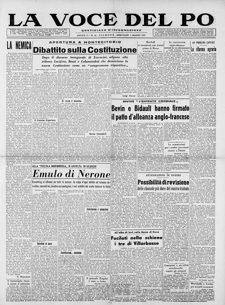 Eseguita l'ultima condanna a morte in Italia