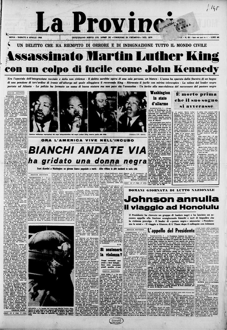 Assassinato Martin Luther King