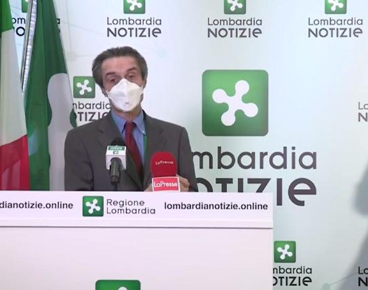 Covid: Fontana, impossibile aule al 100% e trasporti al 50%